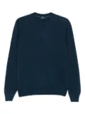 Barba crew-neck sweater - Blue