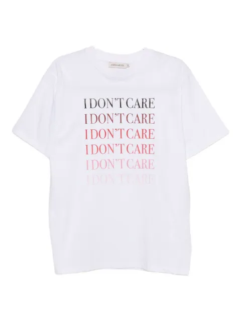 Joshua Sanders slogan-embossed T-shirt