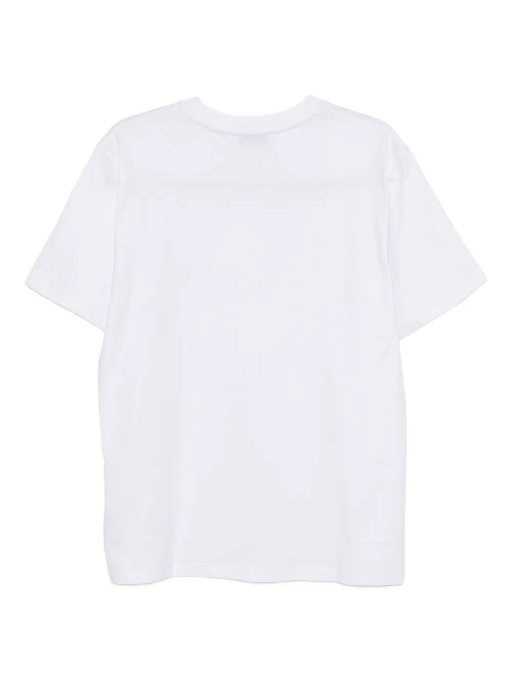 Joshua Sanders Slogan-embossed T-shirt In White