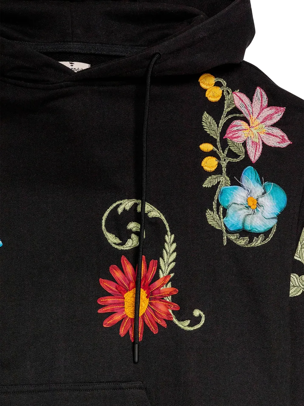 Agua Bendita Nakia Ambar Hoodie In Black