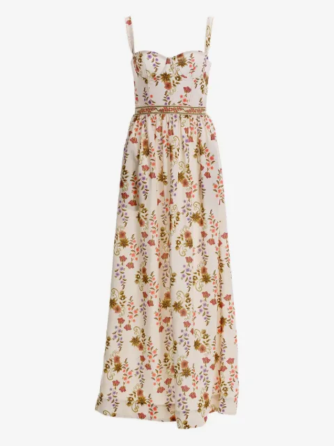 Agua Bendita floral-print maxi dress