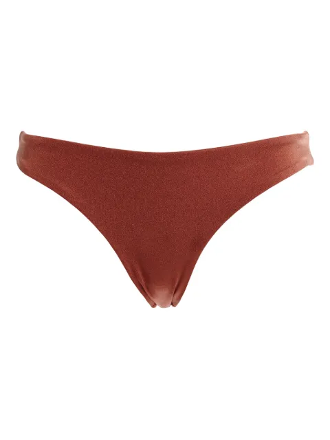 Agua Bendita quilted tie-detail bikini