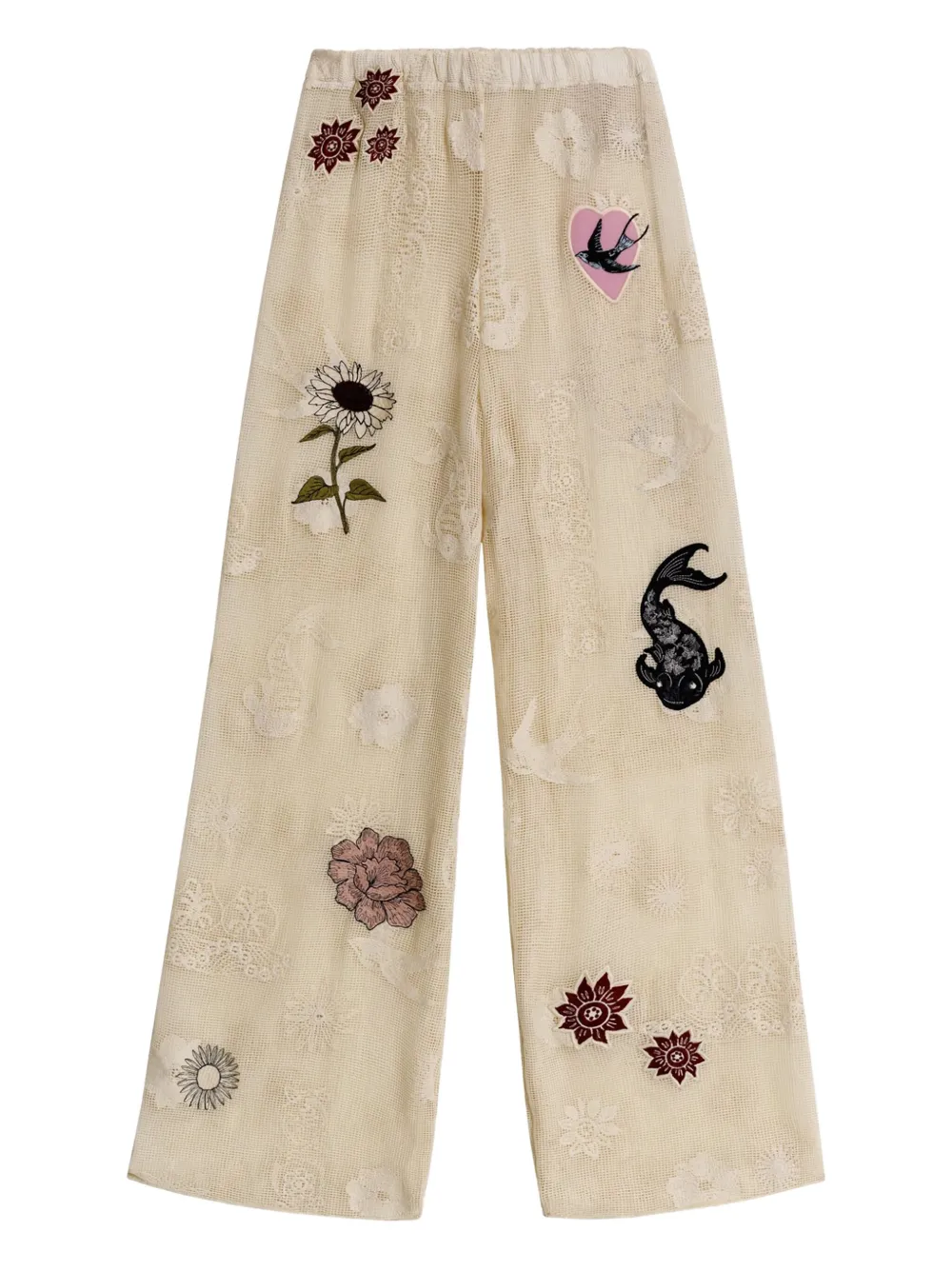 Agua Bendita Pantaloni Juliette Matches - Toni neutri