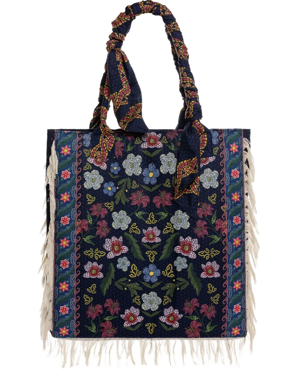 Agua Bendita Rania Fiore tote bag | Blue | Image 1