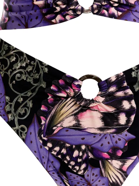 Agua Bendita Conga butterfly-print swimsuit