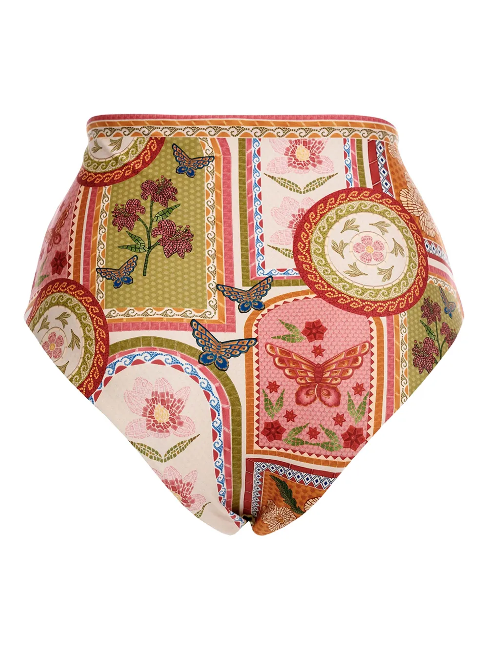 Agua Bendita Alicia Fiore Bikini Bottoms In Green