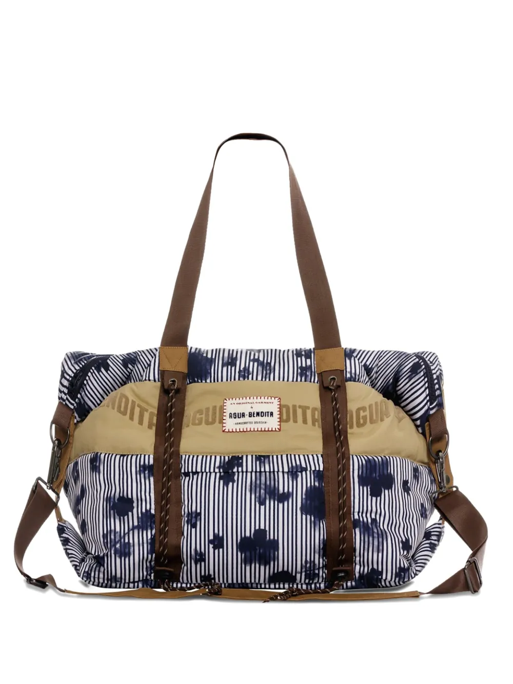 Agua Bendita Dareck Batik Holdall In Blue