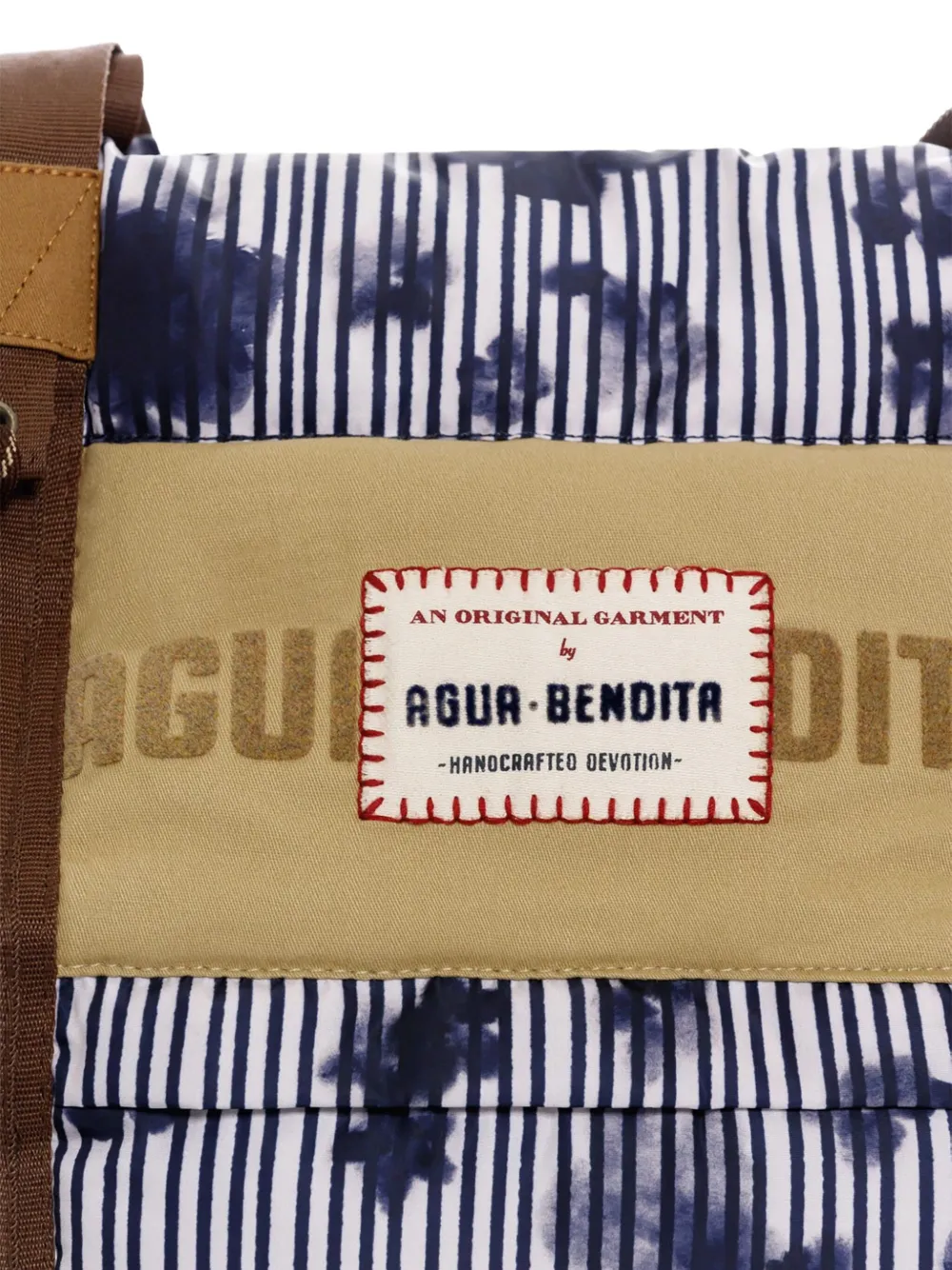 Agua Bendita Dareck Batik Holdall In Blue