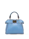 Fendi Pre-Owned 2000-2010 Nano Nappa Peekaboo satchel - Blue