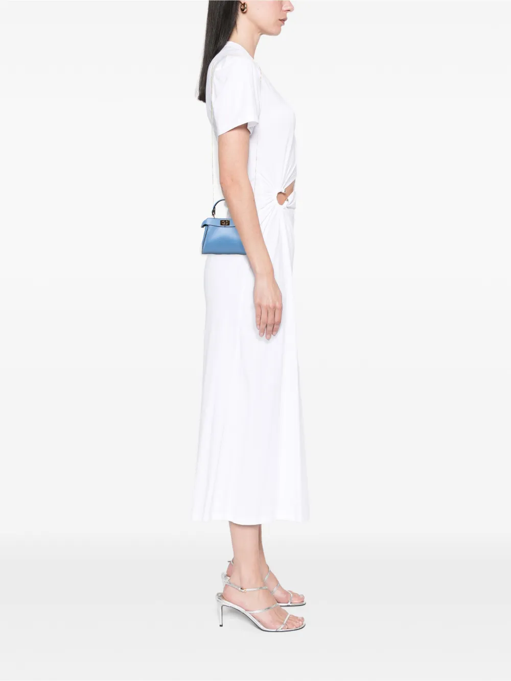 Fendi Pre-Owned 2000-2010 Nano Nappa Peekaboo satchel | Pre-Owned | Image 2