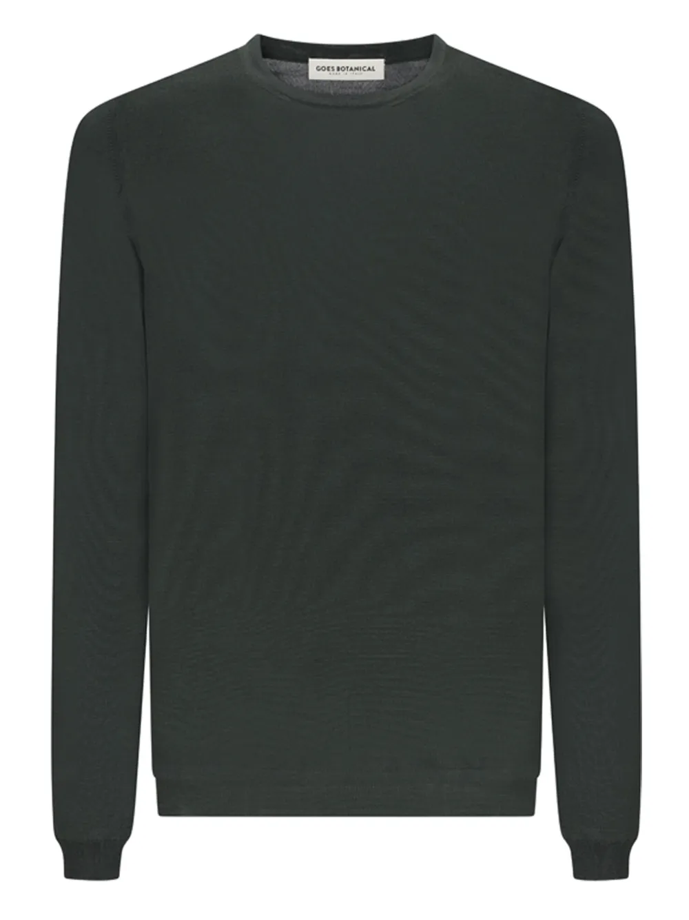 GOES BOTANICAL crew-neck long-sleeve sweater | Green | Image 1