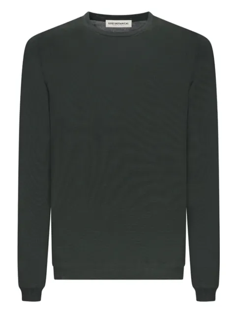 GOES BOTANICAL Pullover mit rundem Ausschnitt