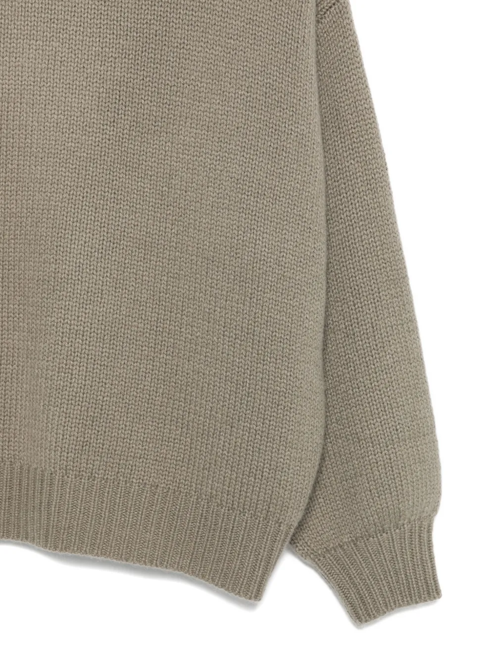Liska Sandra Knitted Sweater In Green
