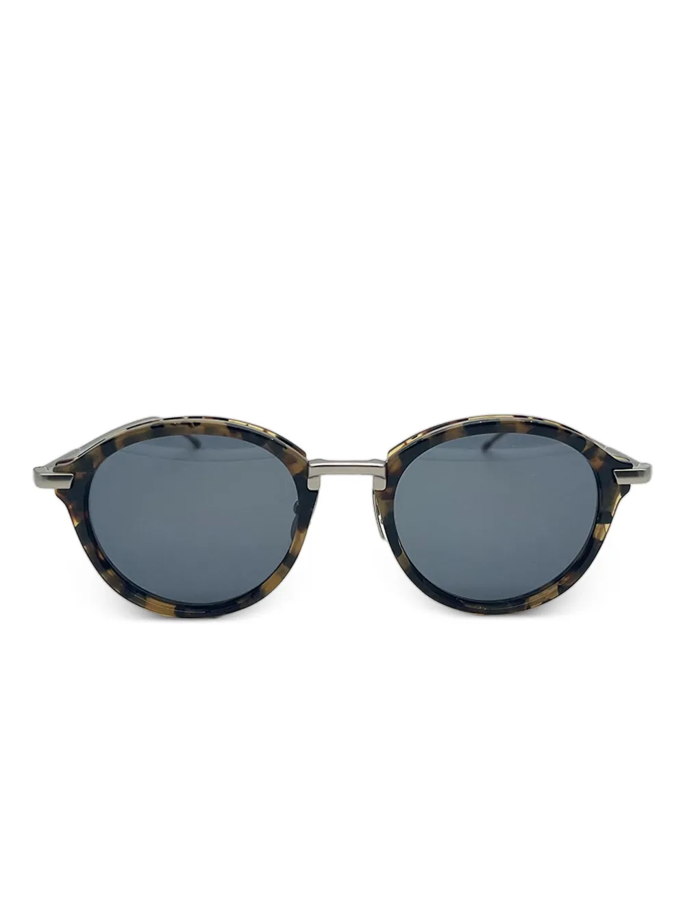 Thom Browne Eyewear round-frame sunglasses | Brown | Image 1