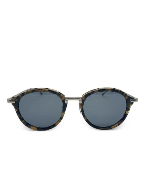 Thom Browne Eyewear lentes de sol con armazón redonda