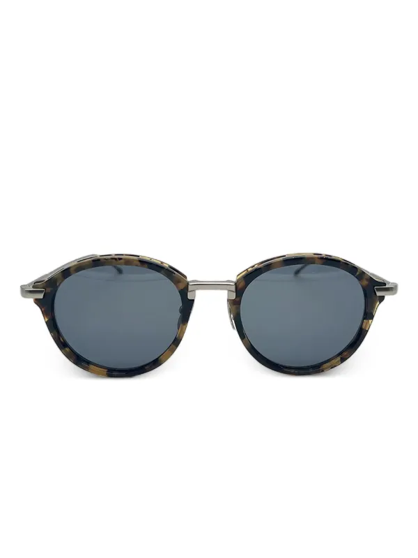 Thom Browne Eyewear ラウンドフレーム サングラス | ブラウン