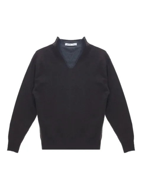 Carven suéter de cachemira con cuello en V