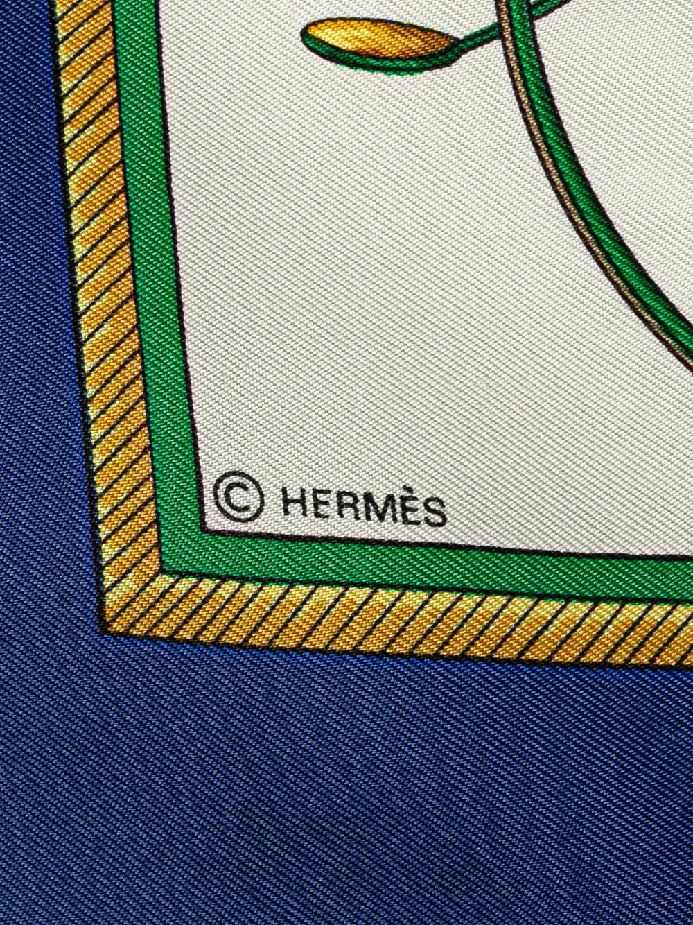 Pre-owned Hermes 20th Century Les Voitures A Transformation Silk Scarf Scarves In Multi
