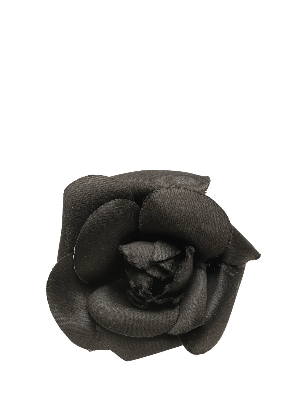 CHANEL Pre-Owned 1970-1980 Cotton Camellia Brooch costume brooch - CHANEL Pre-Owned 1970-1980 Cotton Camellia Brooch costume brooch -