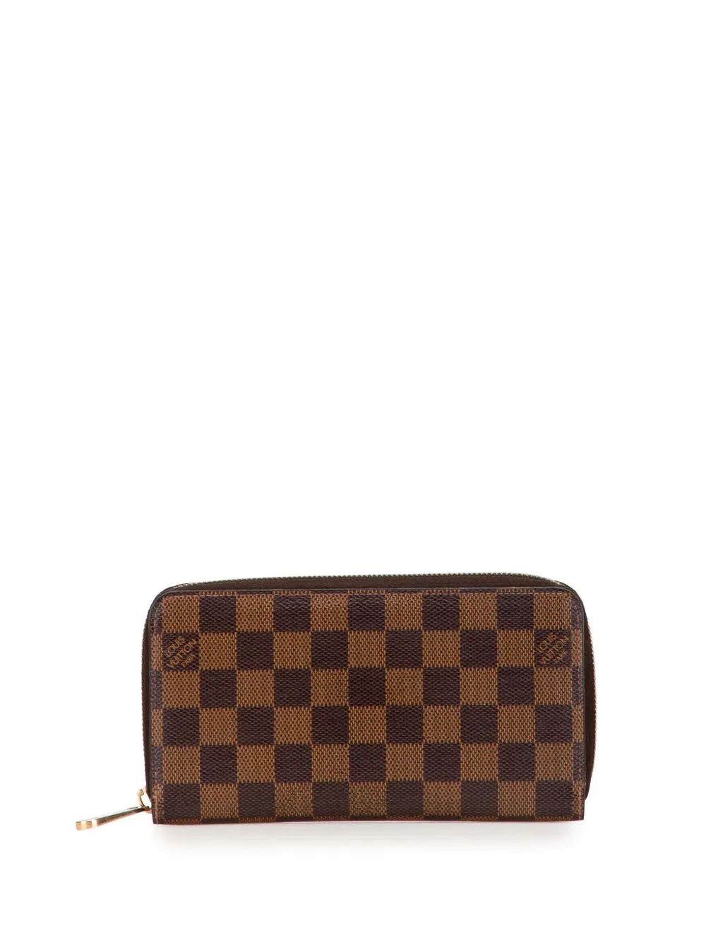 Louis Vuitton Pre-Owned 2013 Damier Ebene Zippy Wallet long wallets - Louis Vuitton Pre-Owned 2013 Damier Ebene Zippy Wallet long wallets -