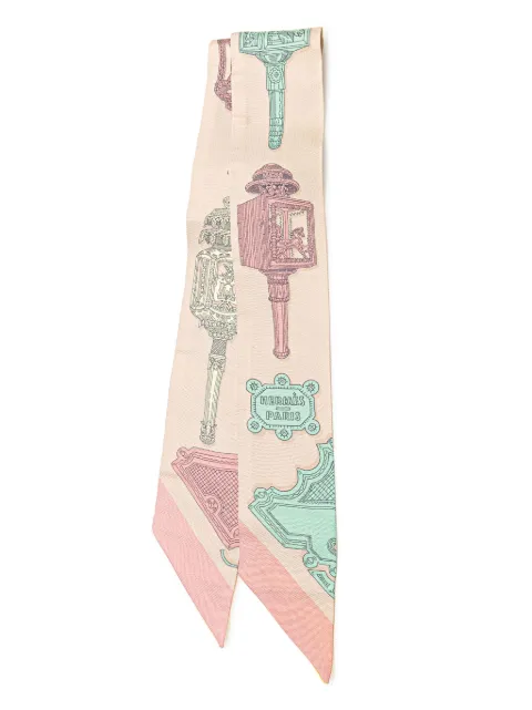 Hermès Pre-Owned 20th Century Merveilleuses Lanternes Silk Twilly Scarf scarves