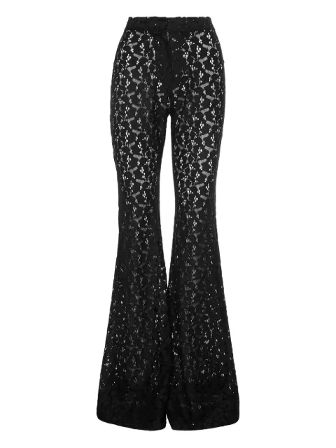 Ana Radu lace flared trousers