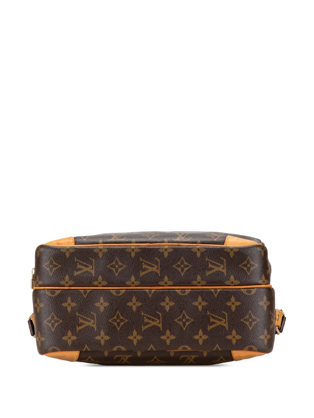 Pre-owned Louis Vuitton 2005 Monogram Nil Crossbody Bag In Brown