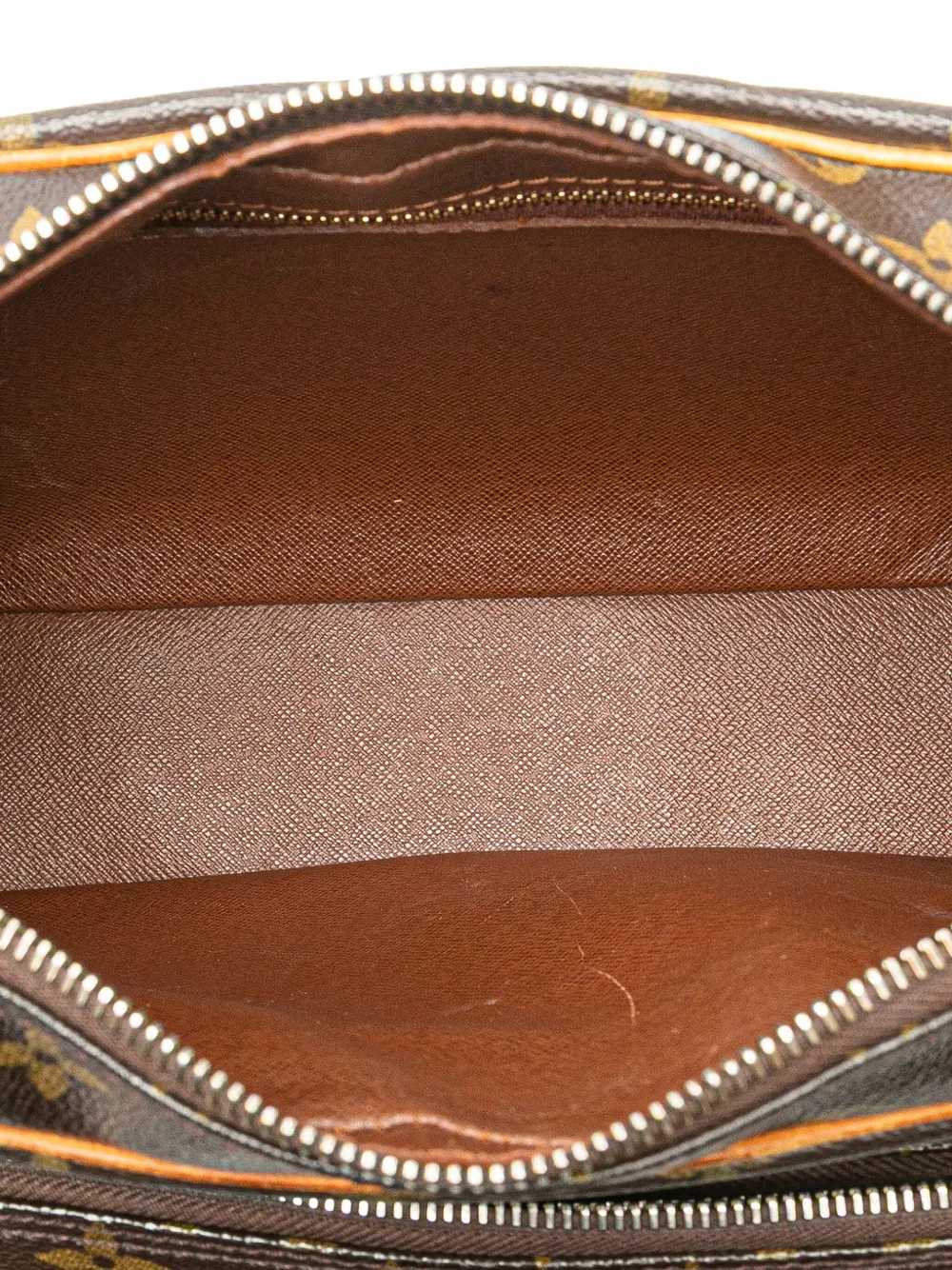 Pre-owned Louis Vuitton 2005 Monogram Nil Crossbody Bag In Brown
