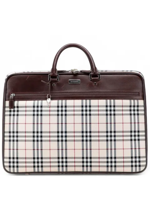 Burberry Pre-Owned 2000-2017 House Check Canvas travel bag