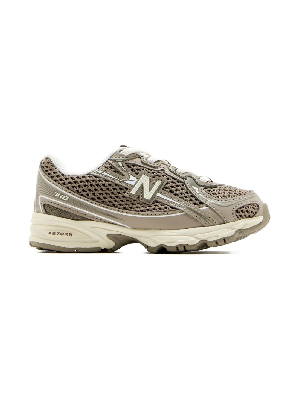 New Balance Kids 740 mesh-panel sneakers Brown