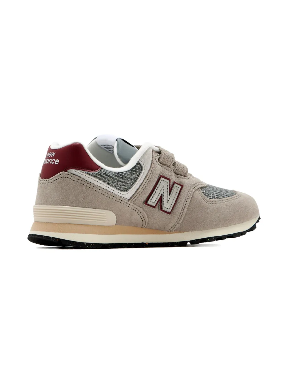 New Balance Kids 574 sneakers met logodetail - Bruin
