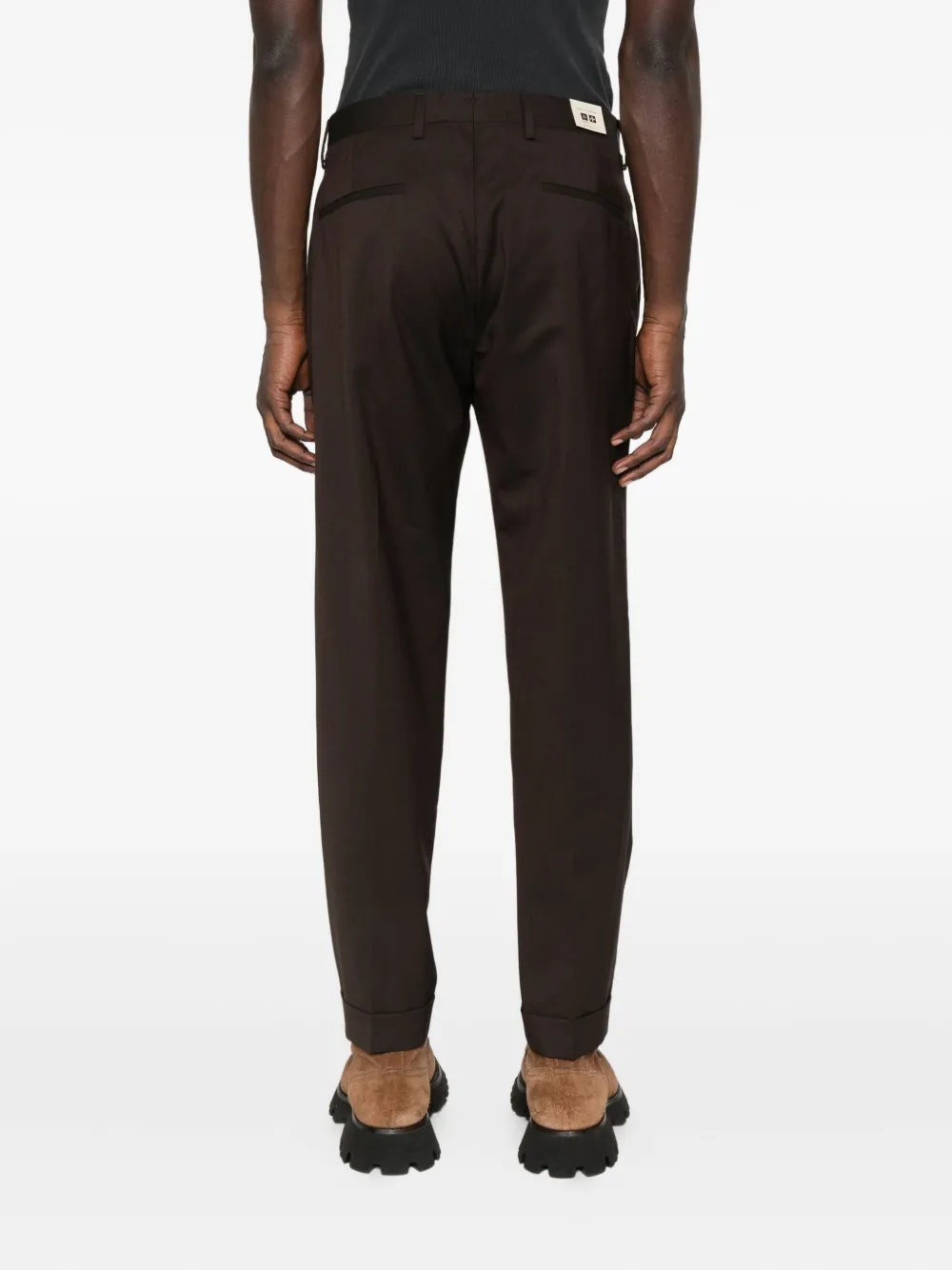 Briglia 1949 Tiberios broek met cuffs Bruin