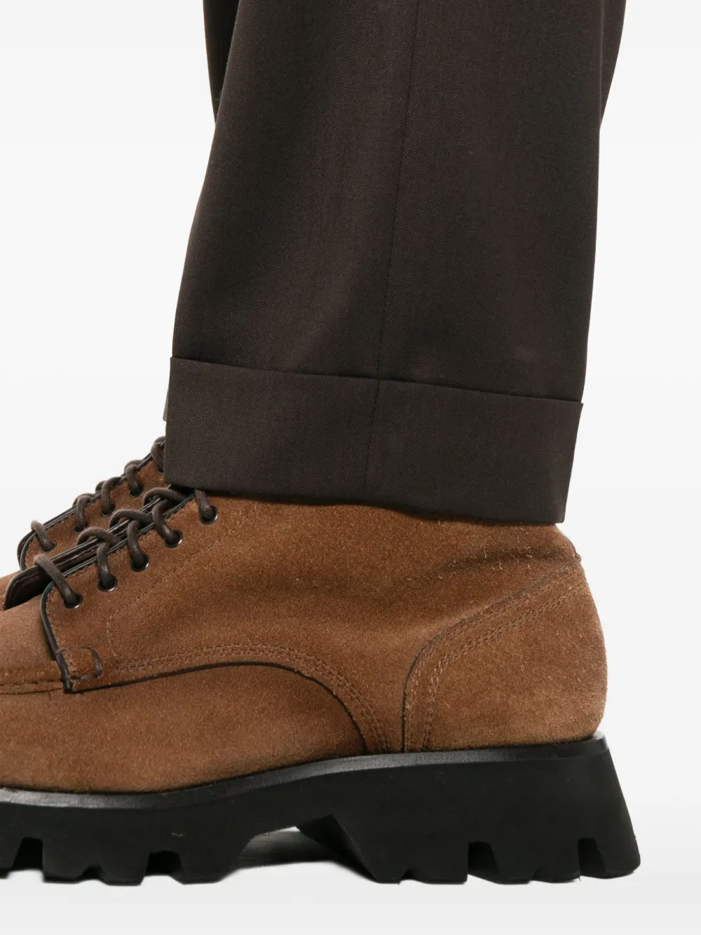 Briglia 1949 Tiberios broek met cuffs Bruin