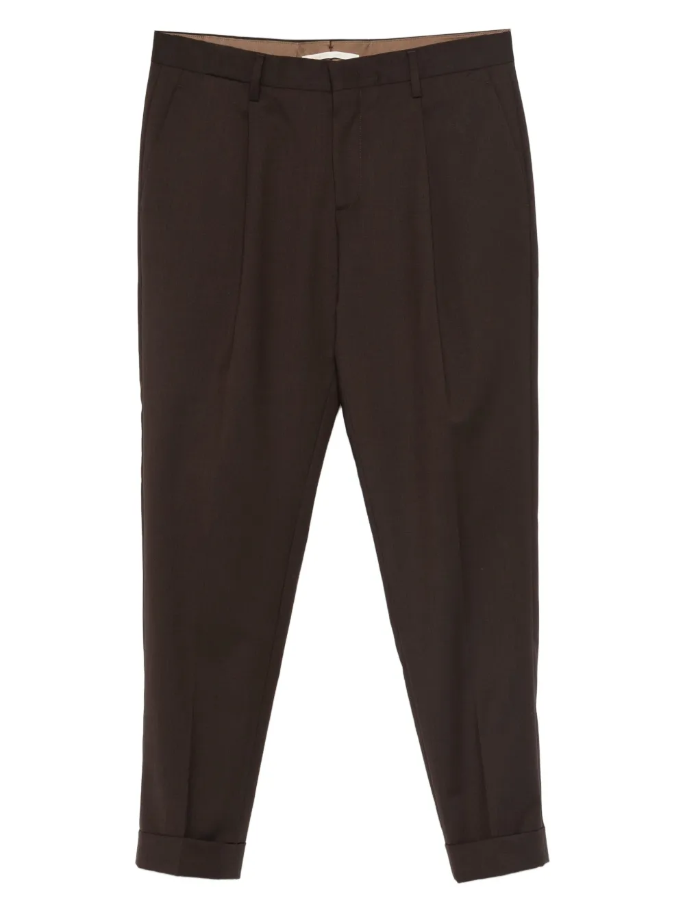 Briglia 1949 Tiberios cuffed trousers | Brown | Image 1
