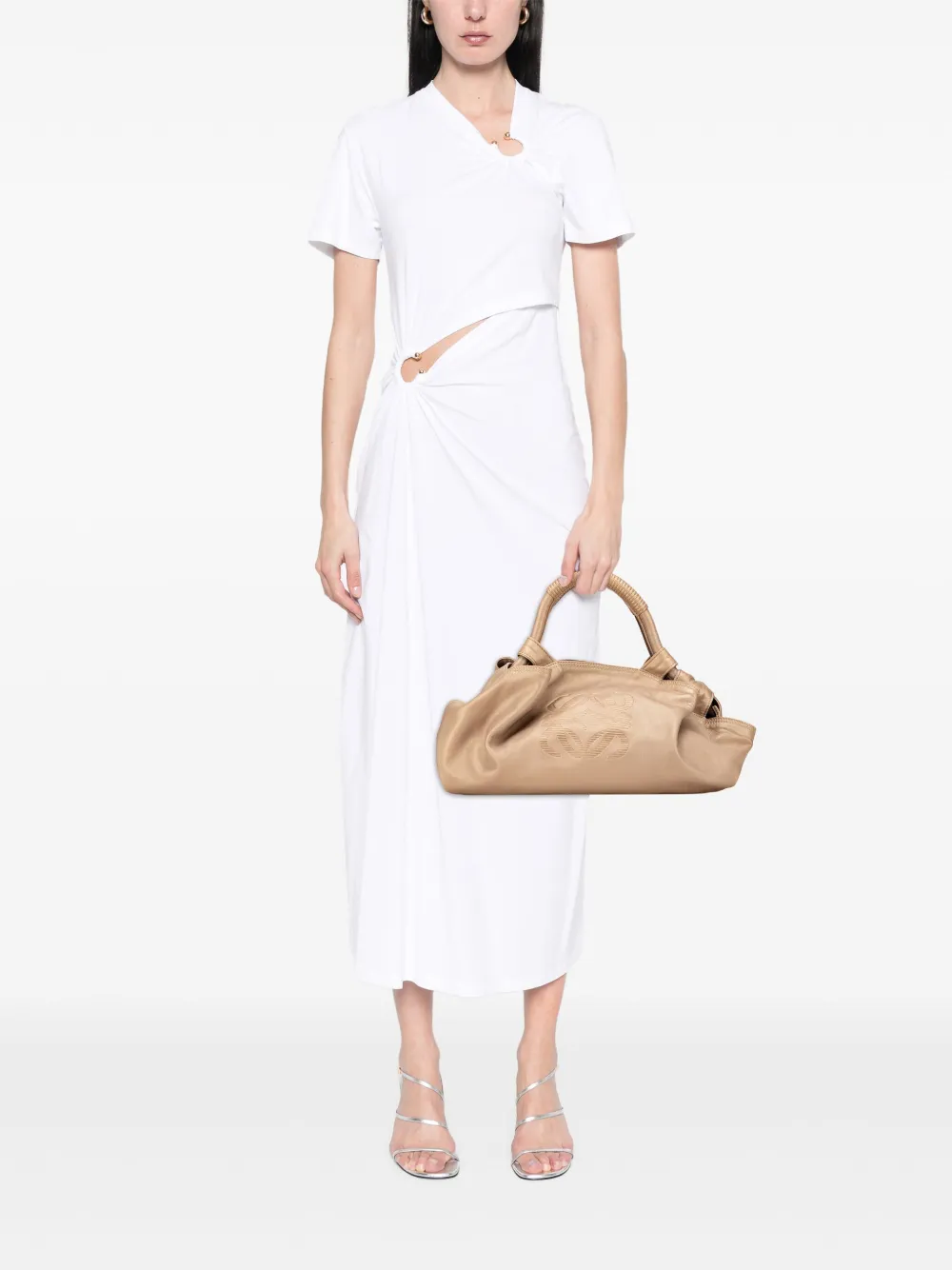 Loewe Pre-Owned 2000-2015 Metallic Nappa Aire hobo bag | Pre-Owned | Image 2