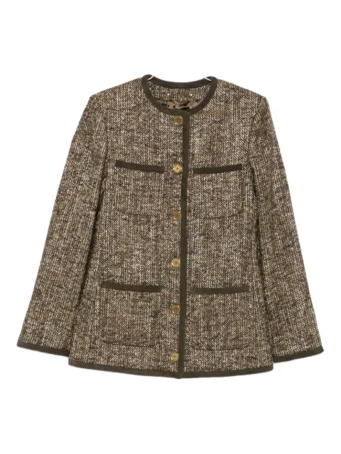 Golden Goose tweed-pocketed jacket