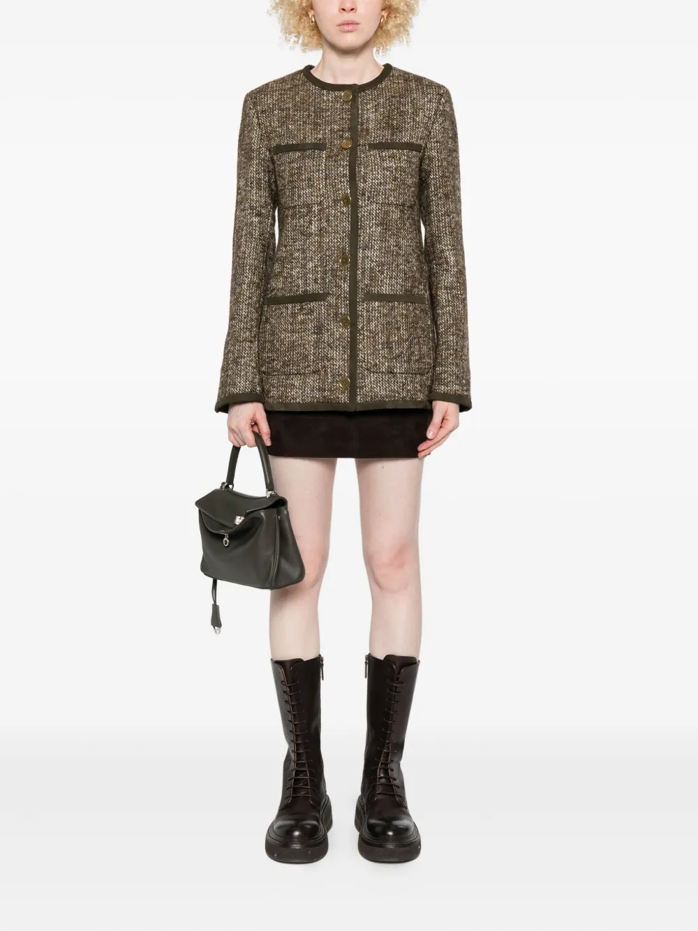 Golden Goose tweed-pocketed jacket | Tweed Jackets | Image 2