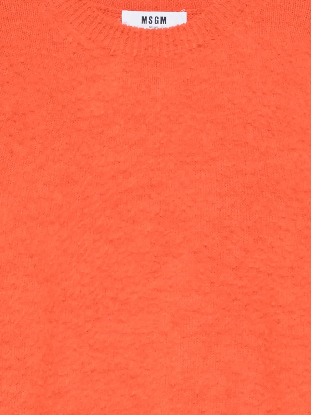 MSGM Trui met ronde hals Oranje