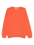 MSGM crew-neck sweater - Orange