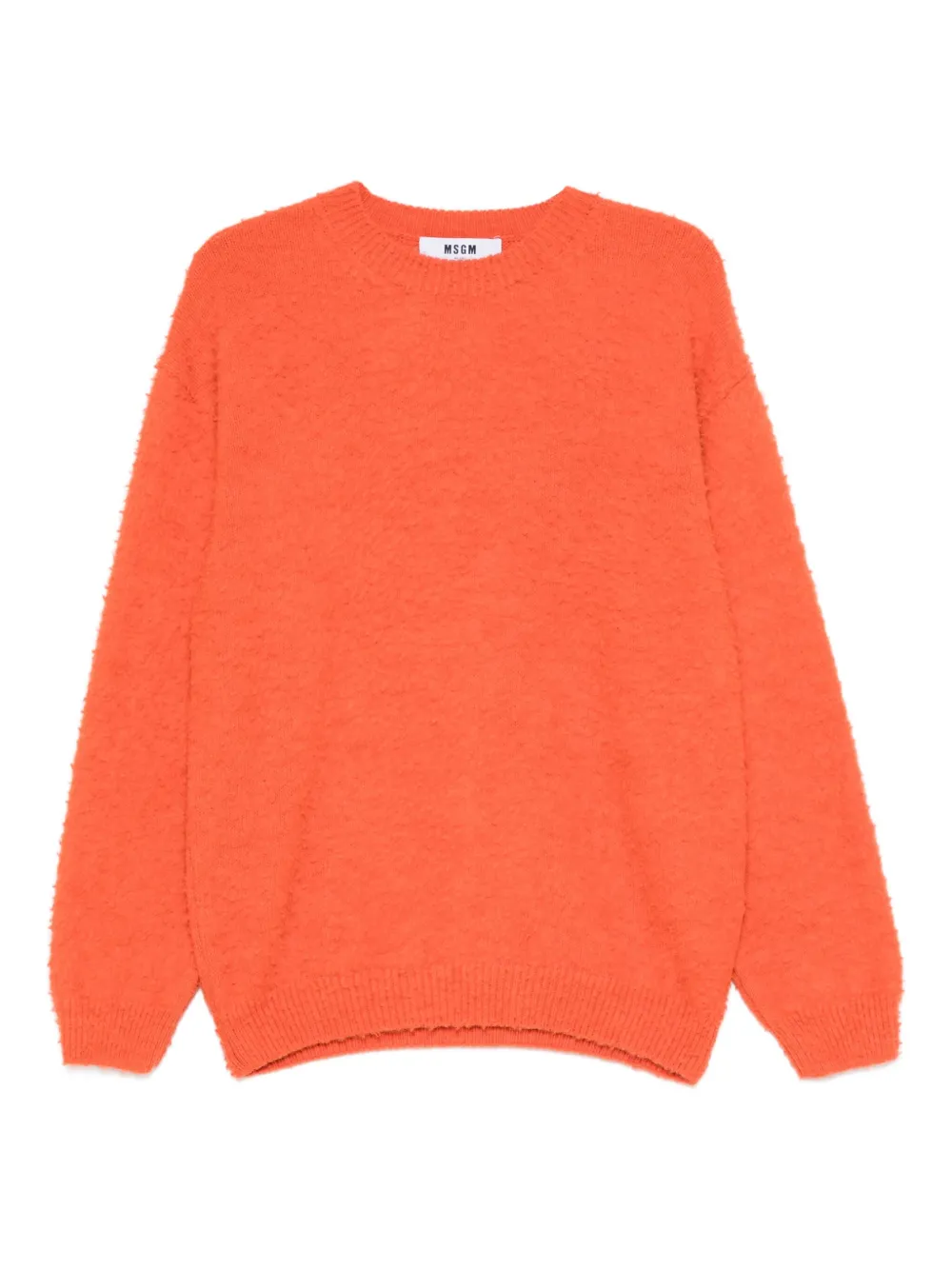 MSGM crew-neck sweater | Orange | Image 1