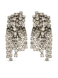 Helene Zubeldia crystal-embellished earrings - Silver