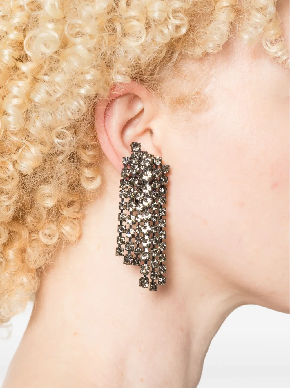 Helene Zubeldia crystal-embellished earrings | Image 2