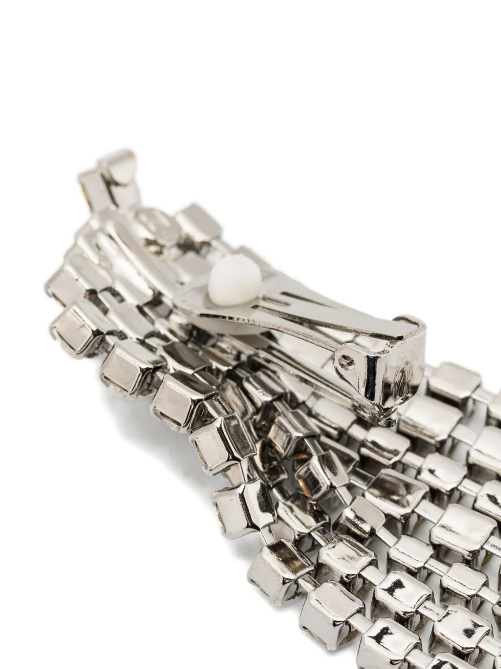 Helene Zubeldia Crystal-embellished Earrings In Metallic