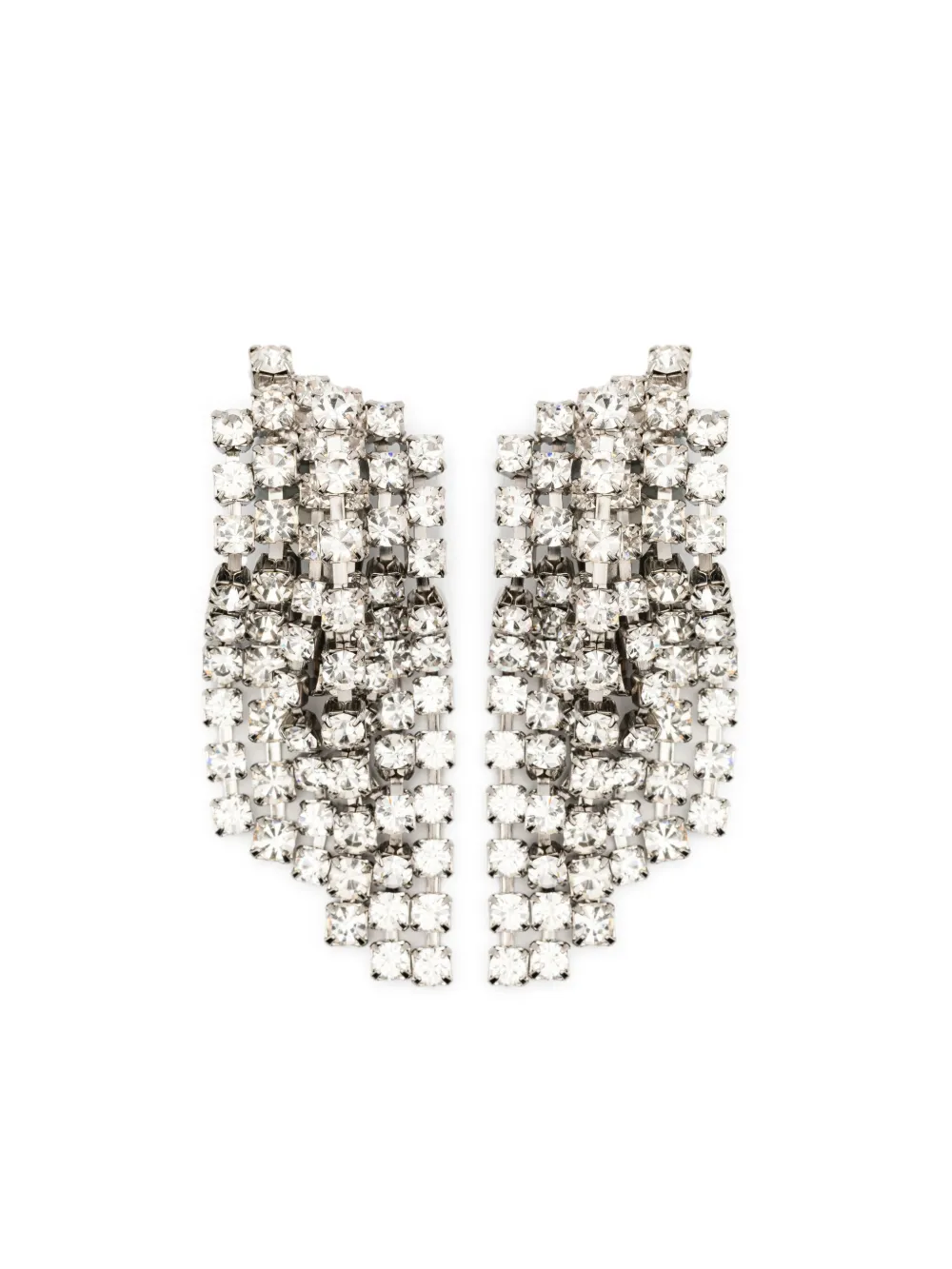 Helene Zubeldia crystal-embellished earrings | Silver | Image 1