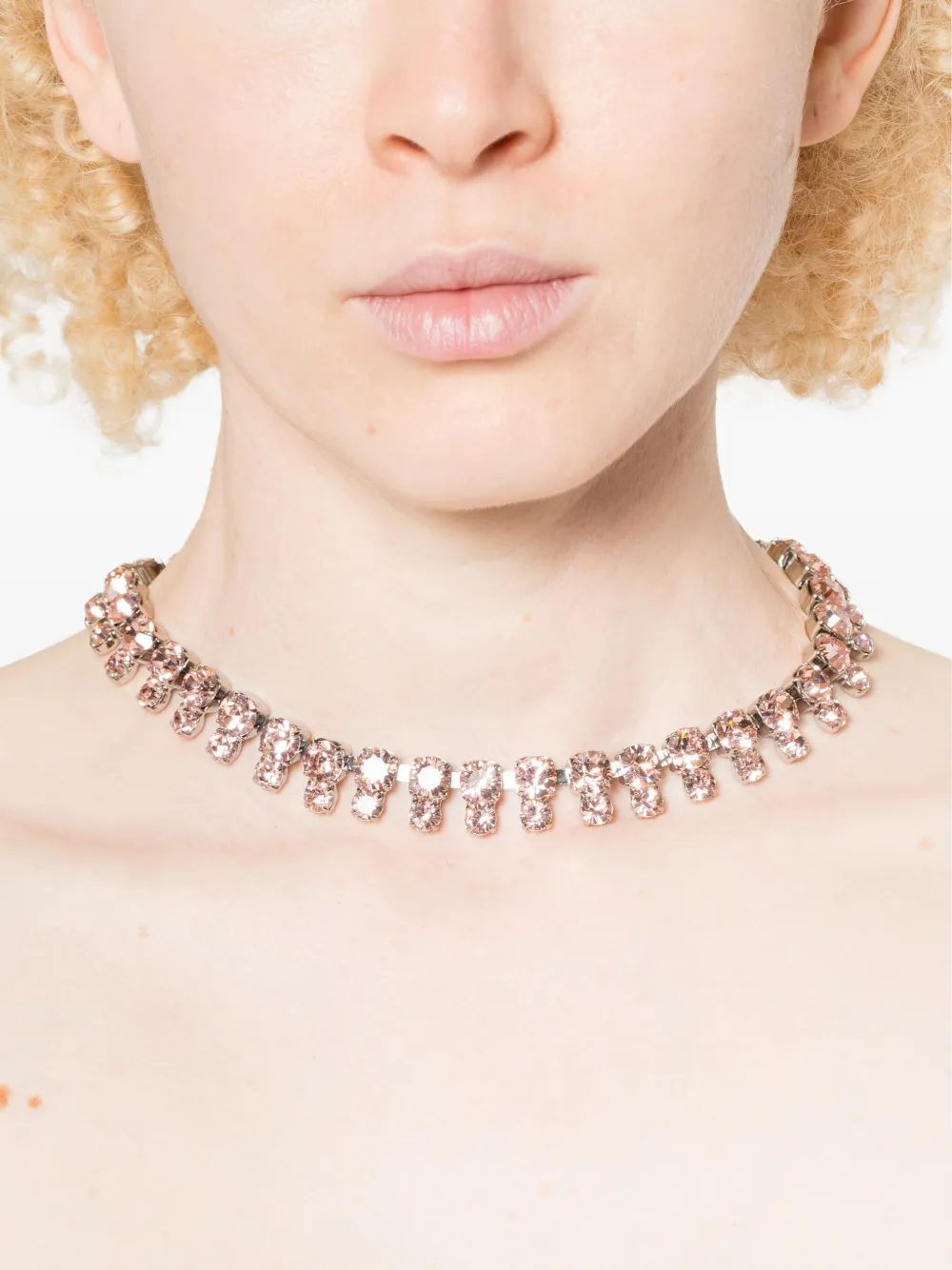 Helene Zubeldia double-row crystal necklace | Image 2