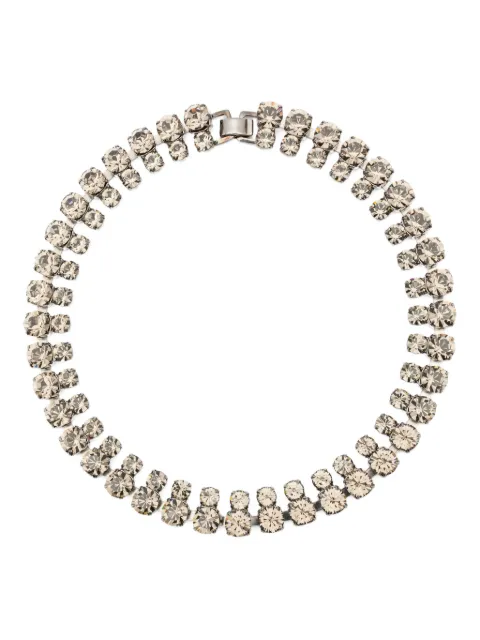 Helene Zubeldia crystal-embellished necklace