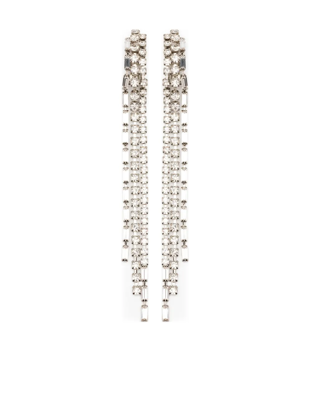 Helene Zubeldia crystal-embellished earrings | Silver | Image 1