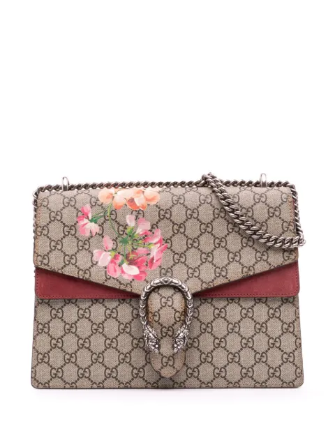 Gucci Pre-Owned 2016-2025 Medium GG Supreme Blooms Dionysus shoulder bag
