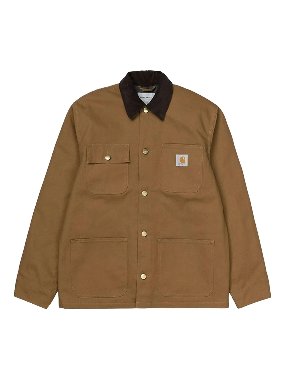 Carhartt WIP Michigan corduroy-collar jacket | Brown | Image 1