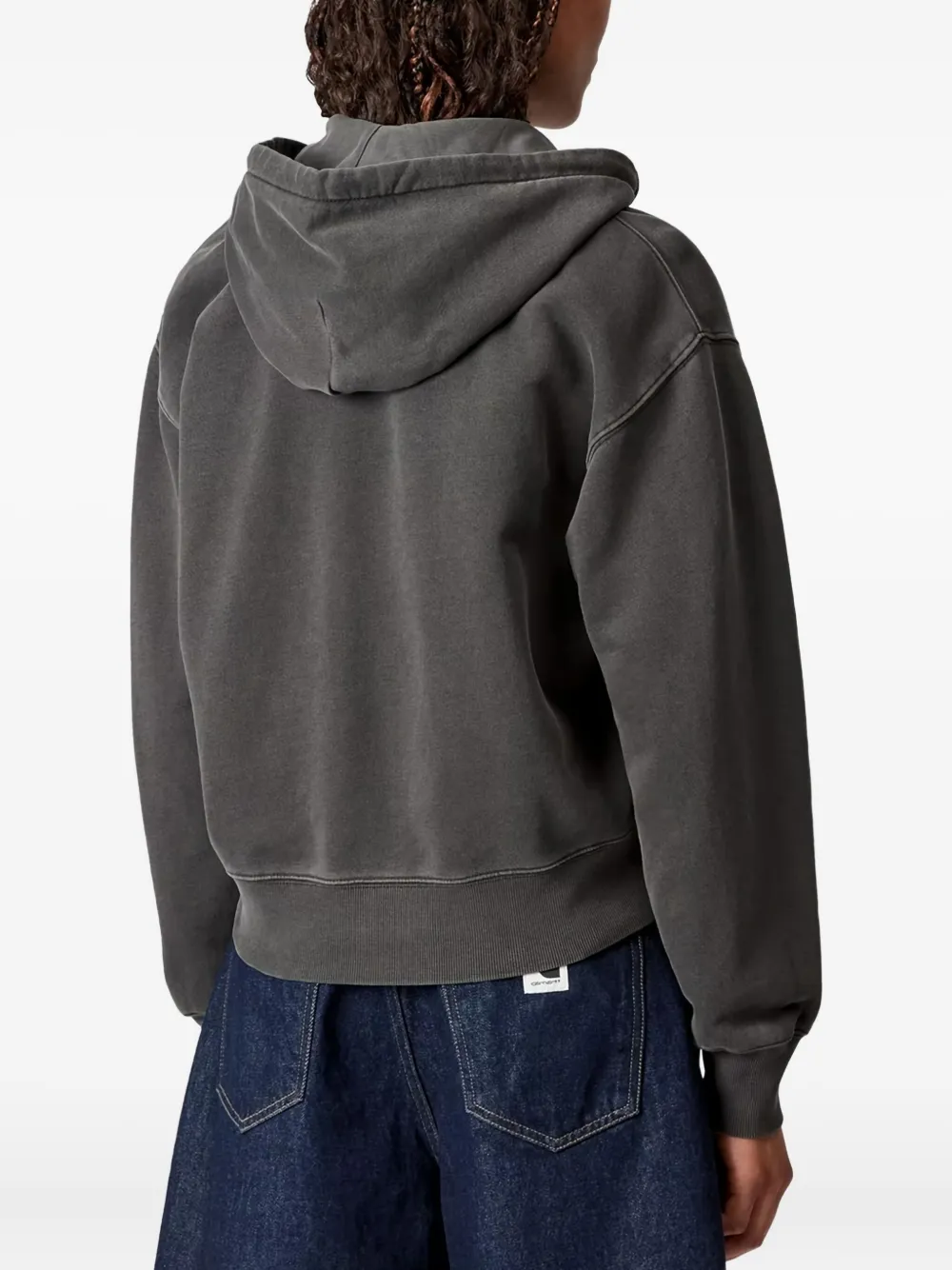 Carhartt WIP Hoodie met rits Grijs